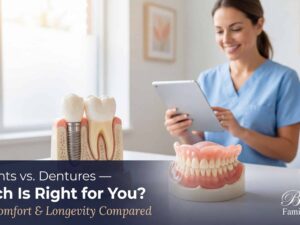 Dental Implants vs Dentures: Cost, Comfort, and Long-Term Value
